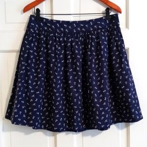 🆕️ 🌊Vineyard Vines🌊 - Navy/White "Nautical Toss" Flirt Skirt